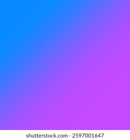 Blue to pink gradient. Soft color transition. Abstract background design. Vector illustration.