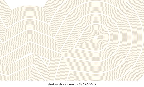 Patrón de diseño de fondo abstracto de Ilustración vectorial de líneas de onda de gradiente azul y rosa para Fondo de pantalla de negocios de tecnología