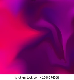Blue, pink holographic background. Foil colorful texture. Abstract soft pastel colors backdrop. Trendy creative vector cosmic gradient. Vibrant print illustration. Creative neon template for banner.