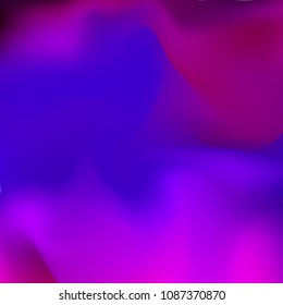 Blue, pink holographic background. Foil colorful texture. Abstract soft pastel colors backdrop. Trendy creative vector cosmic gradient. Vibrant print illustration. Creative neon template for banner.