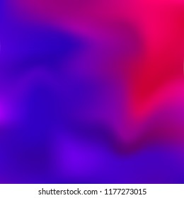Blue, pink holographic background. Foil colorful texture. Abstract soft pastel colors backdrop. Trendy creative vector cosmic gradient. Vibrant print illustration. Creative neon template for banner.