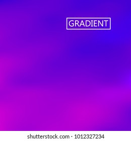Blue, pink iridescent holographic background. Foil rainbow texture. Abstract soft pastel colors backdrop. Trendy creative vector cosmic gradient. Vibrant print illustration. Creative neon template.