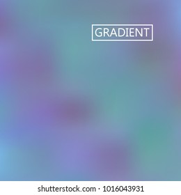 Blue, pink iridescent holographic background. Foil rainbow texture. Abstract soft pastel colors backdrop. Trendy creative vector cosmic gradient. Vibrant print illustration. Creative neon template.