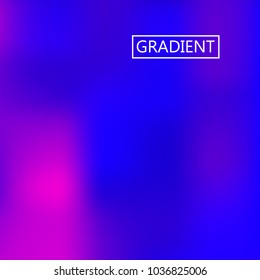 Blue, pink iridescent holographic background. Foil rainbow texture. Abstract soft pastel colors backdrop. Trendy creative vector cosmic gradient. Vibrant print illustration. Creative neon template.