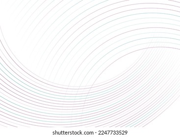 Blue pink minimal lines abstract futuristic tech background. Vector digital art design
