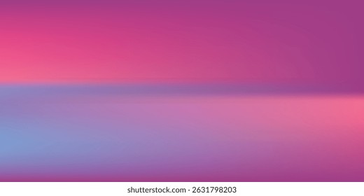 Blue and pink neon light background scene, Studio empty display products. Gradient wallpaper and floor. vector eps10