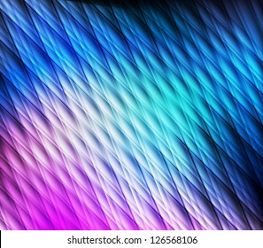 Blue and pink neon vector abstract background template