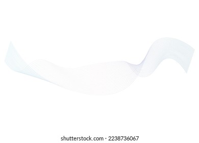 Blue and pink pastel wave background. Vector illustration.