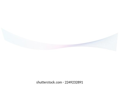 Blue and pink pastel wave background. Vector illustration.