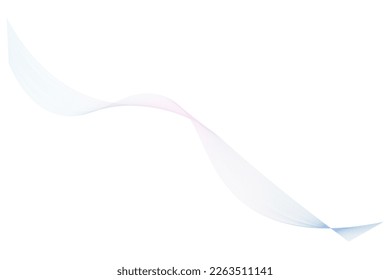 Blue and pink pastel wave background. Vector illustration.