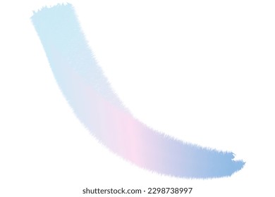Blue and pink pastel wave fur background. Vector illustration.