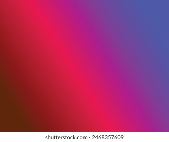 Azul, rosa, rojo y marrón combinación de colores de diseño de fondo de degradado suave.