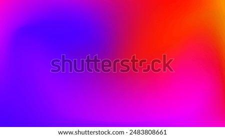 Blue pink red yellow gradient mesh abstract background nice for wallpaper or banner