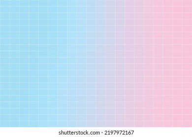 Blue And Pink Swimming Pool Mosaic Tile Texture Pattern or Technology Background. Gradiant. Vector Illustration