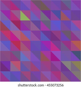 Blue pink triangle grid business background