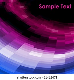 Blue and pink vector mosaic background.