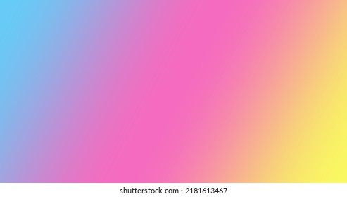 fondo vectorial de gradiente amarillo rosa azul