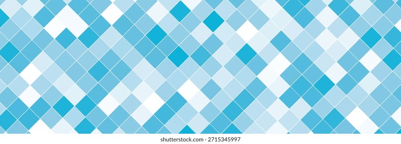 Blue pixelated mosaic background with various shades of blue, creating a modern and tech-inspired design. Ideal for digital, futuristic, and data-related themes.