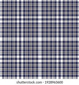 Blue Plaid, checkered, tartan seamless pattern suitable for fashion textiles and graphics