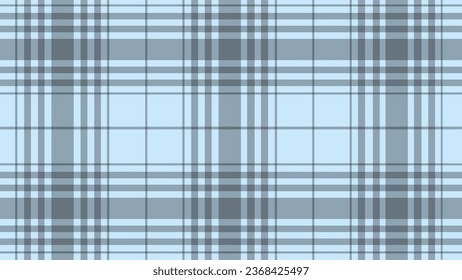 Blue plaid fabric texture as a background