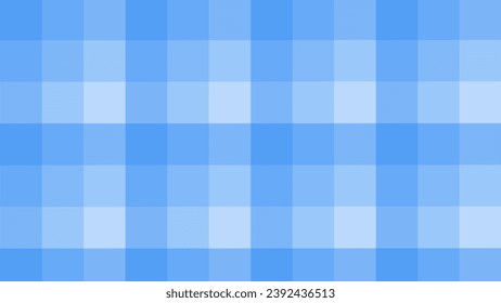 Blue plaid fabric texture as a background	