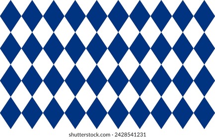 Blue Plaid Textur, Blue Diamond Schachterboard Wiederholungsmuster, Vollbild, Design für Stoffdruck, Rhombus 