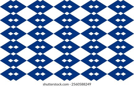 blue plaid fabric texture, blue diamond checkerboard repeat pattern, replete image, design for fabric printing, rhombus