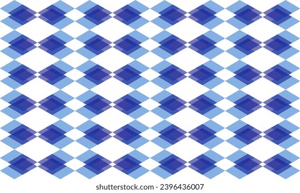 textura de tela trenzada azul, doble tónica de color azul y violeta de diamante jaque, imagen completa, diseño para impresión de tela