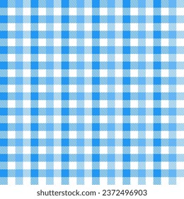 Blue plaid pattern with oblique line inside background. plaid pattern background. plaid background. Seamless pattern. for backdrop, decoration, gift wrapping, gingham tablecloth, blanket, tartan.
