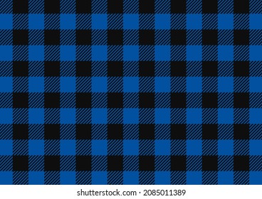 Blue plaid pattern wallpaper. Blue plaid pattern herringbone textured background.