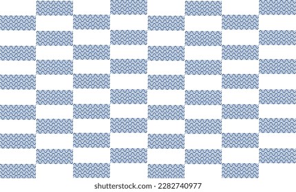 blue plaid texture seamless repeat pattern as check board, replete image design for fabric printing 