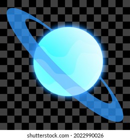 Blue planet isolated illustration eps vector planetary space graphic resources element