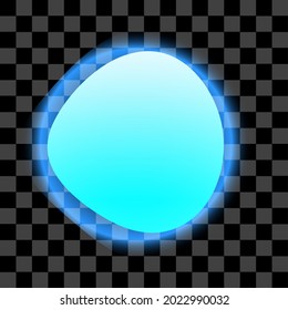 Blue planet isolated illustration eps vector planetary space graphic resources element