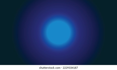 Un planeta azul. Ilustración vectorial 