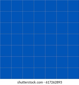 Blue plastic construction of a square plates. Perfect vector background of blue plastic square blocks. Beautiful simple background for advertising, poster, banner, web and flyer.
