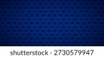 Blue playing cards pattern background. Retro poker or casino table theme wallpaper. Navy colored vintage spades, hearts, diamonds, clubs symbols backdrop. Vegas gambling concept texture. Vector