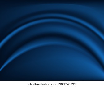 Blue pleats fabric background decor