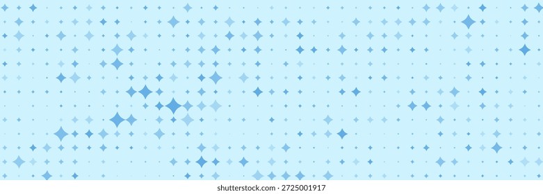 Blue plus symbols of different sizes and opacity. Blue Medical Plus Pattern