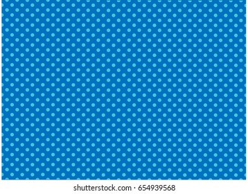 Blue Polka Dot Background