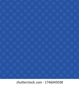 Fondo del punto de la polka azul. Resumen del patrón geométrico sin costuras. Ilustración del vector EPS10.