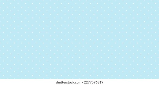 Blue polka dot seamless pattern