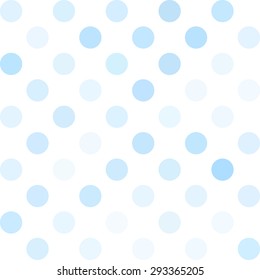 Blue Polka Dots Background, Creative Design Templates