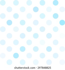Blue Polka Dots Background, Creative Design Templates