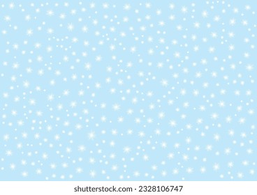blue polka dots background vector