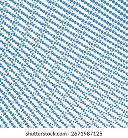 Blue polkadot halftone abstract background vector image design with dotted pattern