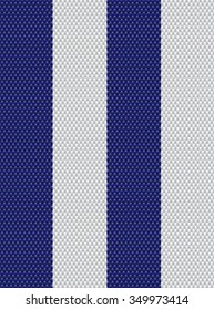 Blue Polyester Fabric Texture. Vector Texture