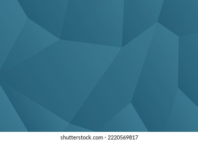 Blue Polygon Abstract Modern Background. Geometric Banner. Wallpaper. Vector Illustration