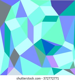 Blue polygon backgrounds