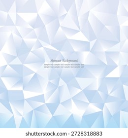 Um fundo de cristal de polígono azul com um design moderno e abstrato.
Adequado para banners da Web, sites, apresentações, publicidade e projetos de design digital.