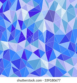 Blue Polygonal Background